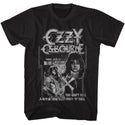 Ozzy Osbourne-Ozzy Executioner-Black Adult S/S Tshirt