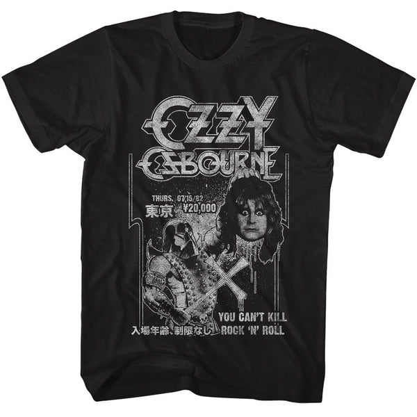 Ozzy Osbourne-Ozzy Executioner-Black Adult S/S Tshirt