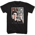 Panic At The Disco - Panic! Logo Black Short Sleeve Adult T-Shirt tee - Coastline Mall