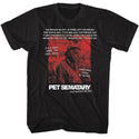 Pet Sematary-Pet Sematary Jud Quotes-Black Adult S/S Tshirt - Coastline Mall