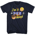 Pez-Pez Head-Navy Adult S/S Tshirt - Coastline Mall