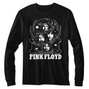 Pink Floyd - Full Of Stars Logo Black Long Sleeve Adult T-Shirt tee - Coastline Mall