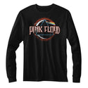Pink Floyd - Pink Floyd Logo Black Long Sleeve Adult T-Shirt tee - Coastline Mall