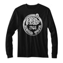 Pink Floyd - 1968 World Tour Logo Black Long Sleeve Adult T-Shirt tee - Coastline Mall