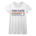 Pink Floyd-Dsotm-White Ladies S/S Tshirt - Coastline Mall