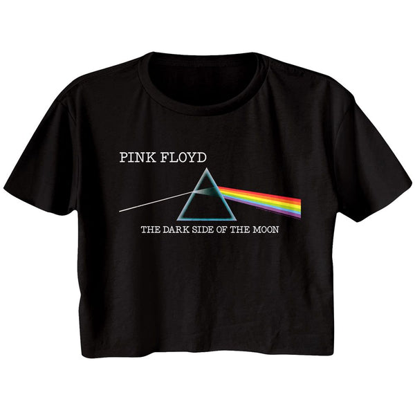 Pink Floyd-Dsotm Redux-Black Ladies S/S Festival Cali Crop - Coastline Mall