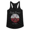 Pink Floyd-Hammas-Black Ladies Racerback - Coastline Mall