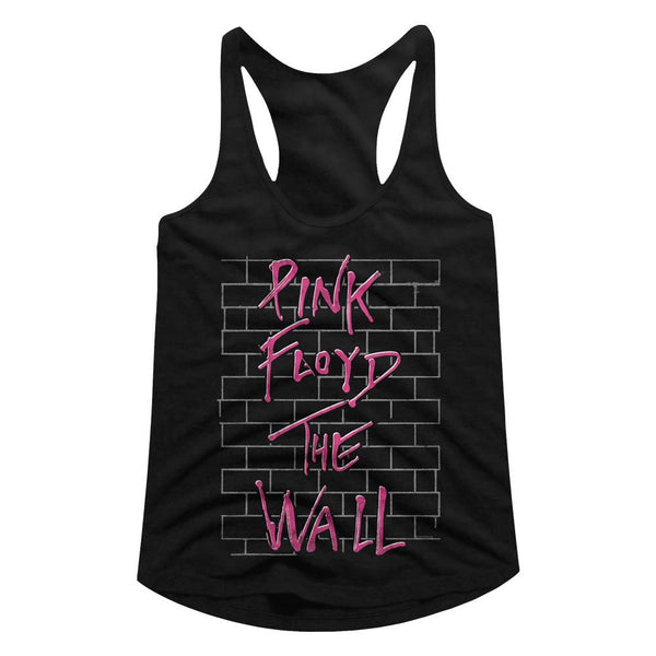 Pink Floyd-Pink Floyd The Wall-Black Ladies Racerback - Coastline Mall