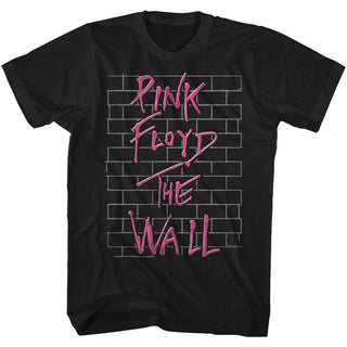 Pink Floyd-Pink Floyd The Wall-Black Adult S/S Tshirt - Coastline Mall