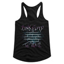 Pink Floyd-Purple Floyd-Black Ladies Racerback - Coastline Mall