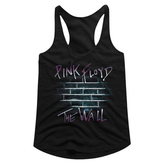 Pink Floyd-Purple Floyd-Black Ladies Racerback - Coastline Mall