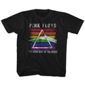 Pink Floyd-Rainbow-Black Toddler-Youth S/S Tshirt - Coastline Mall