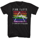Pink Floyd-Rainbow-Black Adult S/S Tshirt - Coastline Mall