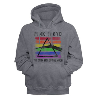 Pink Floyd - Black Light | Gunmetal Heather L/S Pullover Adult Hoodie - Coastline Mall