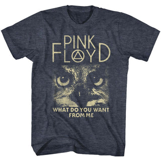 Pink Floyd-Wdywfm-Navy Heather Adult S/S Tshirt - Coastline Mall