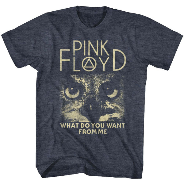 Pink Floyd-Wdywfm-Navy Heather Adult S/S Tshirt - Coastline Mall