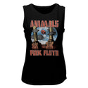 Pink Floyd-Animals-Black Ladies Muscle Tank - Coastline Mall