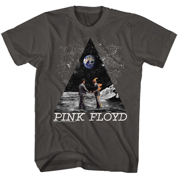 Pink Floyd-Shake In Space-Smoke Adult S/S Tshirt - Coastline Mall