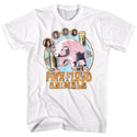 Pink Floyd-Circle Pig-White Adult S/S Tshirt - Coastline Mall