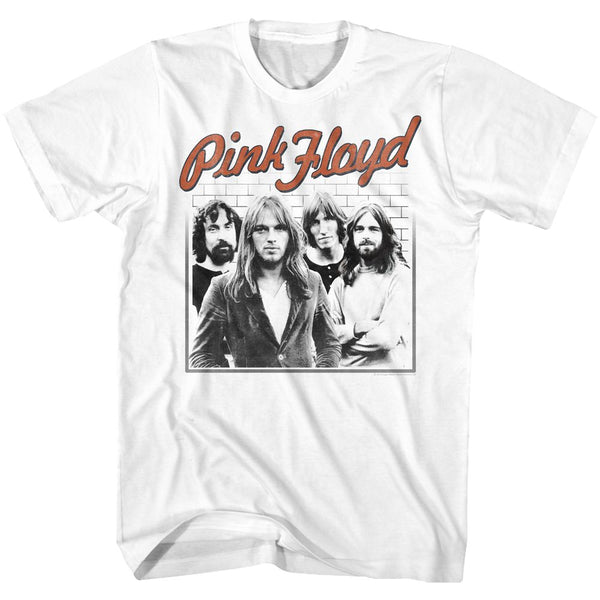 Pink Floyd-Pinkfloyd-White Adult S/S Tshirt - Coastline Mall