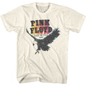 Pink Floyd-First Us Tour-Natural Adult S/S Tshirt - Coastline Mall