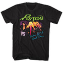 Poison-Nothin But A Good Time-Black Adult S/S Tshirt - Coastline Mall