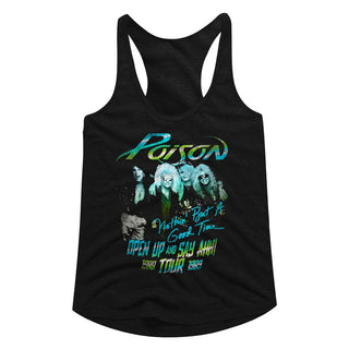 Poison-Tour Shirt-Black Ladies Racerback - Coastline Mall