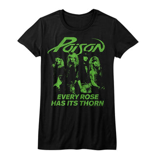 Poison-Erhit-Black Ladies S/S Tshirt - Coastline Mall