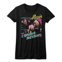 Poison-Bright Action-Black Ladies S/S Tshirt - Coastline Mall