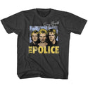 The Police-Every Breath-Black Heather Toddler-Youth S/S Tshirt - Coastline Mall