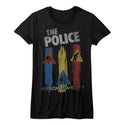 The Police-Synchro-Black Ladies S/S Tshirt - Coastline Mall