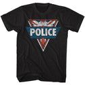 The Police-The Police-Black Adult S/S Tshirt - Coastline Mall