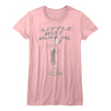 Popeye-Little Miss Olive Oil-Light Pink Juniors S/S Tshirt - Coastline Mall