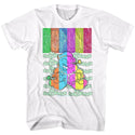 Popeye-Pop-Tri-White Adult S/S Tshirt - Coastline Mall