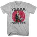 Popeye-Pulled Pork-Gray Heather Adult S/S Tshirt - Coastline Mall