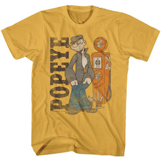 Popeye-Idk-Ginger Adult S/S Tshirt - Coastline Mall