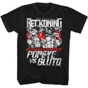 Popeye-Reckoning-Black Adult S/S Tshirt - Coastline Mall