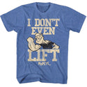 Popeye-Noliftin-Royal Heather Adult S/S Tshirt - Coastline Mall