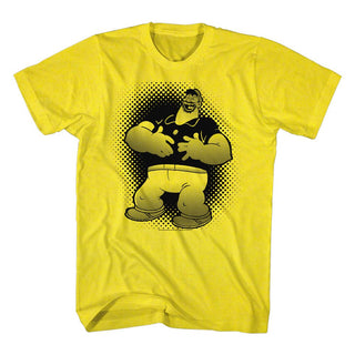 Popeye-That'S Funny-Yellow Adult S/S Tshirt - Coastline Mall