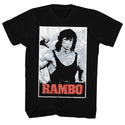 Rambo-Rambo-Black Adult S/S Tshirt - Coastline Mall