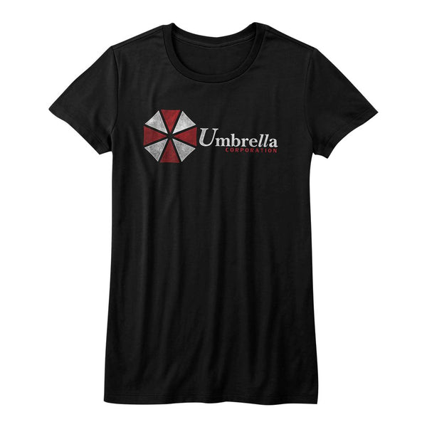 Resident Evil-Umbrella-Black Ladies S/S Tshirt - Coastline Mall