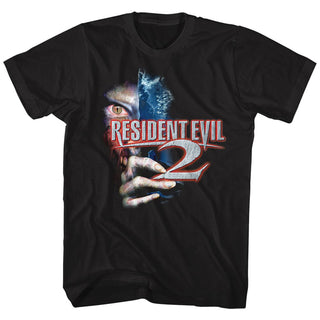 Resident Evil-Residentevil 2-Black Adult S/S Tshirt - Coastline Mall
