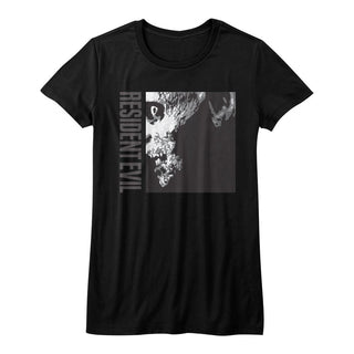 Resident Evil-Zombie-Black Ladies S/S Tshirt - Coastline Mall