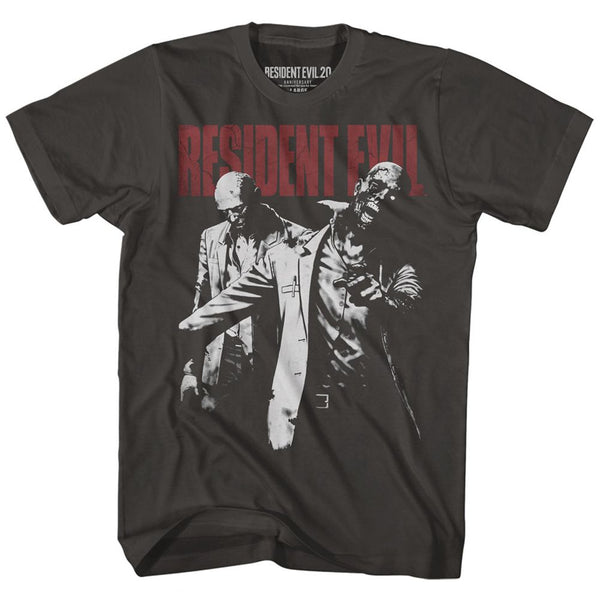 Resident Evil-Two Zeds-Smoke Adult S/S Tshirt - Coastline Mall