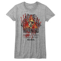 Resident Evil-T-Virus Asset-Athletic Heather Ladies S/S Tshirt - Coastline Mall