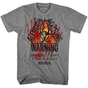 Resident Evil-T-Virus Asset-Graphite Heather Adult S/S Tshirt - Coastline Mall