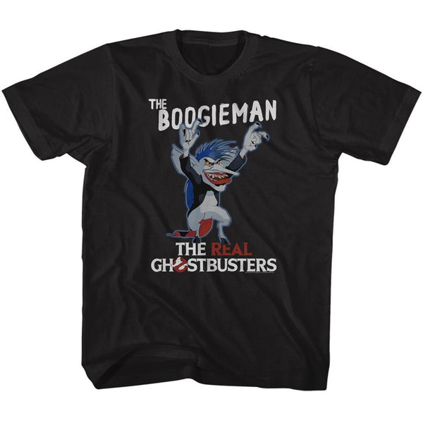 The Real Ghostbusters-The Boogeyman-Black Toddler-Youth S/S Tshirt - Coastline Mall