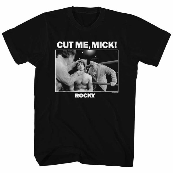 Rocky-Cut Mick-Black Adult S/S Tshirt - Coastline Mall