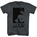 Rocky-Rocky In A Box-Black Heather Adult S/S Tshirt - Coastline Mall