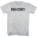 Rocky-Rocky Logo-Gray Heather Adult S/S Tshirt - Coastline Mall